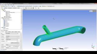 ANSYS WORKBENCH CFX FLUID FLOW Analysis