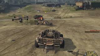 Crossout: PvP: The Mighty HuntsMan, Kapkan + Falcon at 4600 PS