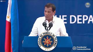 Duterte attends DSWD Foundation Day