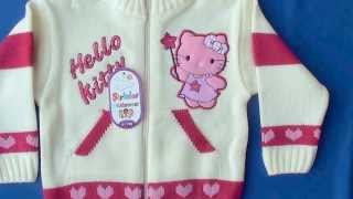 Вязаная кофта для девочки,1,2,3 года