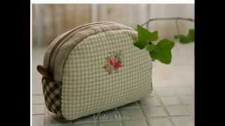 Как сшить косметичку. How to sew a bag