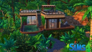 Modern Jungle Home - The Sims 4 Speed Build
