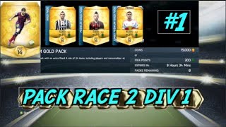 Fifa 14 FUT||Pack Race 2 Div 1||Ep# 1-- Pack Fate!