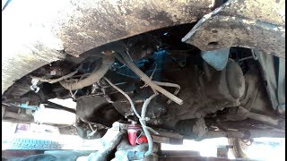 ? Снятие коробки и замена сцепления
