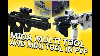 MIDA Multi Tool & Mini Tool in PvP | Hunter Crucible | Destiny 2