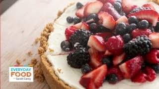 No-Bake Red, White and Blue Cheesecake - Everyday Food with Sarah Carey