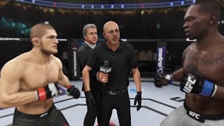 Khabib vs. Israel Adesanya (EA Sports UFC 3)