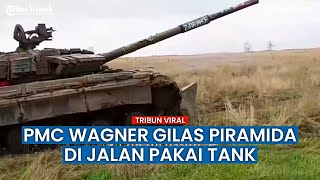 Kendaraan Lapis Baja Rusia Lakukan Uji Coba Tabrakan Piramida, Ukraina: Tidak Akan Mampu!