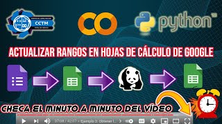 + + ¿Cómo actualizar rangos de hojas de Cálculo de Google con Python? | Gspread | Pandas