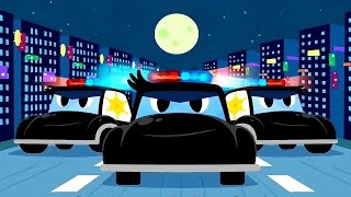 Мультики про машинки. Полицейская машинка ловит бандитов. Мультфильмы про  машинки