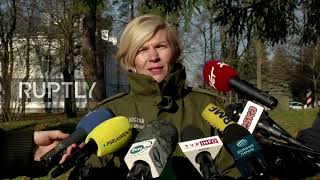 Poland: Charity workers aid migrant families stranded at Poland-Belarus border