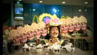 Happy Price Menu AD LAUGHING Raavan TVC 2012 AD McDonald's India