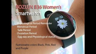 Bozlun B36 Womens Smartwatch Review