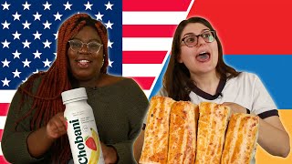 Americans and Armenians Swap Snacks