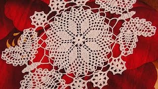 Овальная Салфетка Крючком - видео - образцы 2019 / Oval Napkin Hook - Video / Oval Serviette Hook