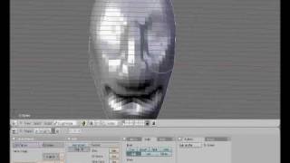 tutorial blender face sculpture, tutorial sculpture de téte blender, l'homme des cavernes.