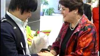 Blind Japanese Pianist In Town