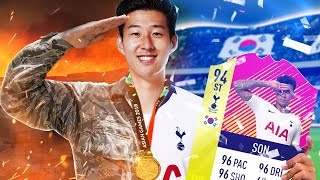 OMG HE'S COMING HOME! *RECORD BREAKER* HEUNG MIN SON SPURS SQUAD! FIFA 18 ULTIMATE TEAM