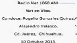 5 Net en Vivo; Radio Net 1060am, 10 de Octubre de 2013