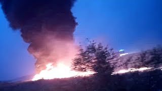 Plane catches fire on Sochi runway, injures 18 people