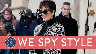 We Spy: Kris Jenner Forgot Her Pants in Paris