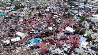 Desperate Search For Survivors After Indonesia Earthquake And Tsunami | NBC Nightly News