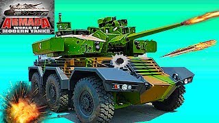 ARMADA MODERN TANKS #17 Мульт танки Онлайн игра Боевые машинки. Новая битва танков Видео для детей