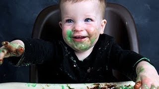 Study: Messy babies make better learners