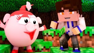 СМЕШАРИК ВЫЛЕЧИЛ ЁЖИКА В МАЙНКРАФТЕ! СМЕШАРИКИ В MINECRAFT! МУЛЬТИКИ В МАЙНКРАФТ
