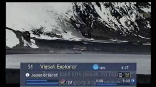 UPC Direct csatornakínálat a Thor műholdon