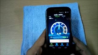 Moto E 3G Speed - Speedtest using BSNL 3G