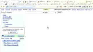 How to Subscribe to RSS Feeds using Google Reader