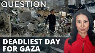 Israeli-Palestinian conflict marks deadliest day for Gaza