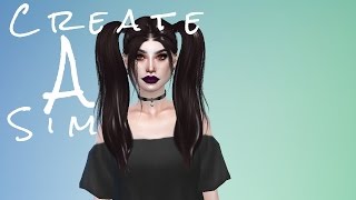 The Sims 4 Create A Sim ¦ Gothic Girl