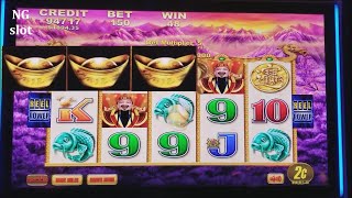 Fortune King Deluxe Slot Machine Bonus Won & Nice Line Hit ! Live Slot Play