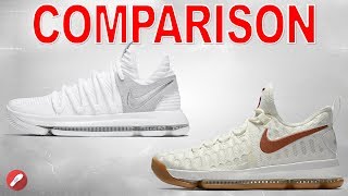 Nike Kd 9 & Kd X (10) Comparison! What's Different?!