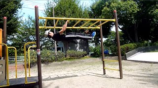 フロントレバーの始め方～完成 Front lever tutorial