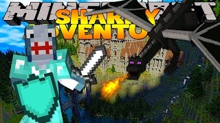Minecraft Adventure - Sharky and Scuba Steve - FIGHTING DRAGONS!!