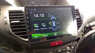 Магнитола для Accord 8 Европеец CU1, CU2. OS Android