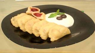 Как приготовить ВАРЕНИКИ с ВИШНЕЙ замороженной★How to cook a Very JUICY DUMPLINGS with CHERRIES
