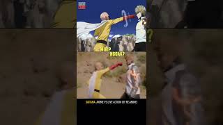 Saitama (1): Anime vs Live Action