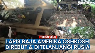 Viral! Rekaman Marinir Rusia Saat Rebut Mobil Lapis Baja AS