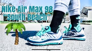 Nike Air Max 98 "South Beach" (TIDAL WAVE) Review + Epic On Foot