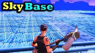Fortnite Funny and WTF Moments (SKY BASE!) (Battle Royale)
