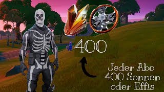 Fortnite RDW LIVE| Jeder Abo 400 Sonnen oder Effis + Verlosungen|abotraden
