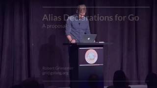 GopherCon 2016 - Lightning Talk:  Robert Griesemer