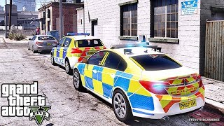 GTA 5 MODS LSPDFR 931 - BRITISH PATROL!!! (GTA 5 REAL LIFE PC MOD) TASER ONLY