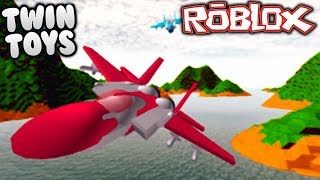 Twin Toys Plays Roblox:  Jet Wars
