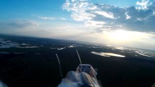 Видео с борта skywalker V6 1900mm (без звука)