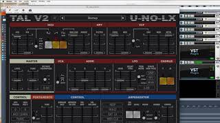 Stranger Things - retro sound design (TAL-U-NO-LX vst)